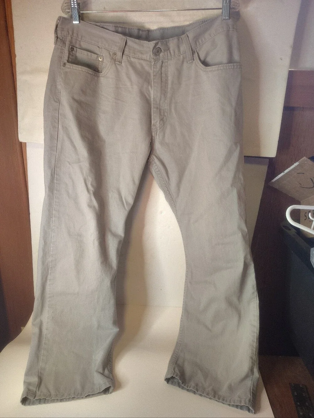 Levi's 514 Grey Jeans Size 38 X 30 Made In Egypt R Tag22